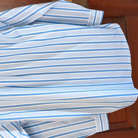 Men's Burberry London Cotton Button Down Dress Shirt - Picture 9 of 16